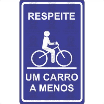 Respeite um carro a menos  